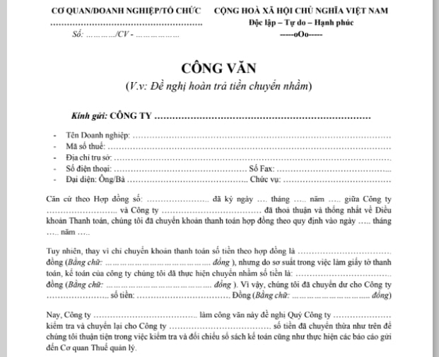 cong-van-de-nghi-hoan-tra-tien-chuyen-nham-2