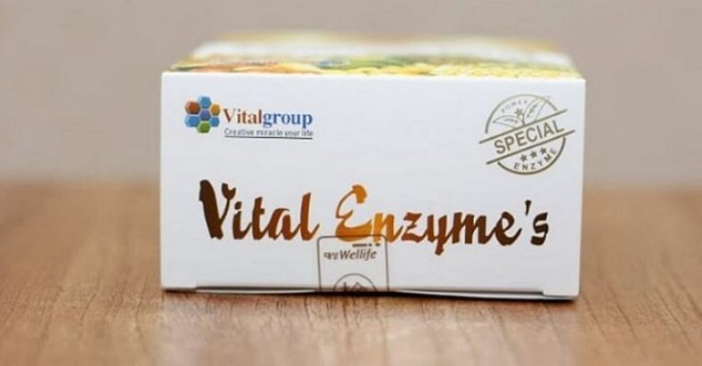  Chứng nhận giấy phép của Bộ Y tế về sản phẩm Vital Enzyme